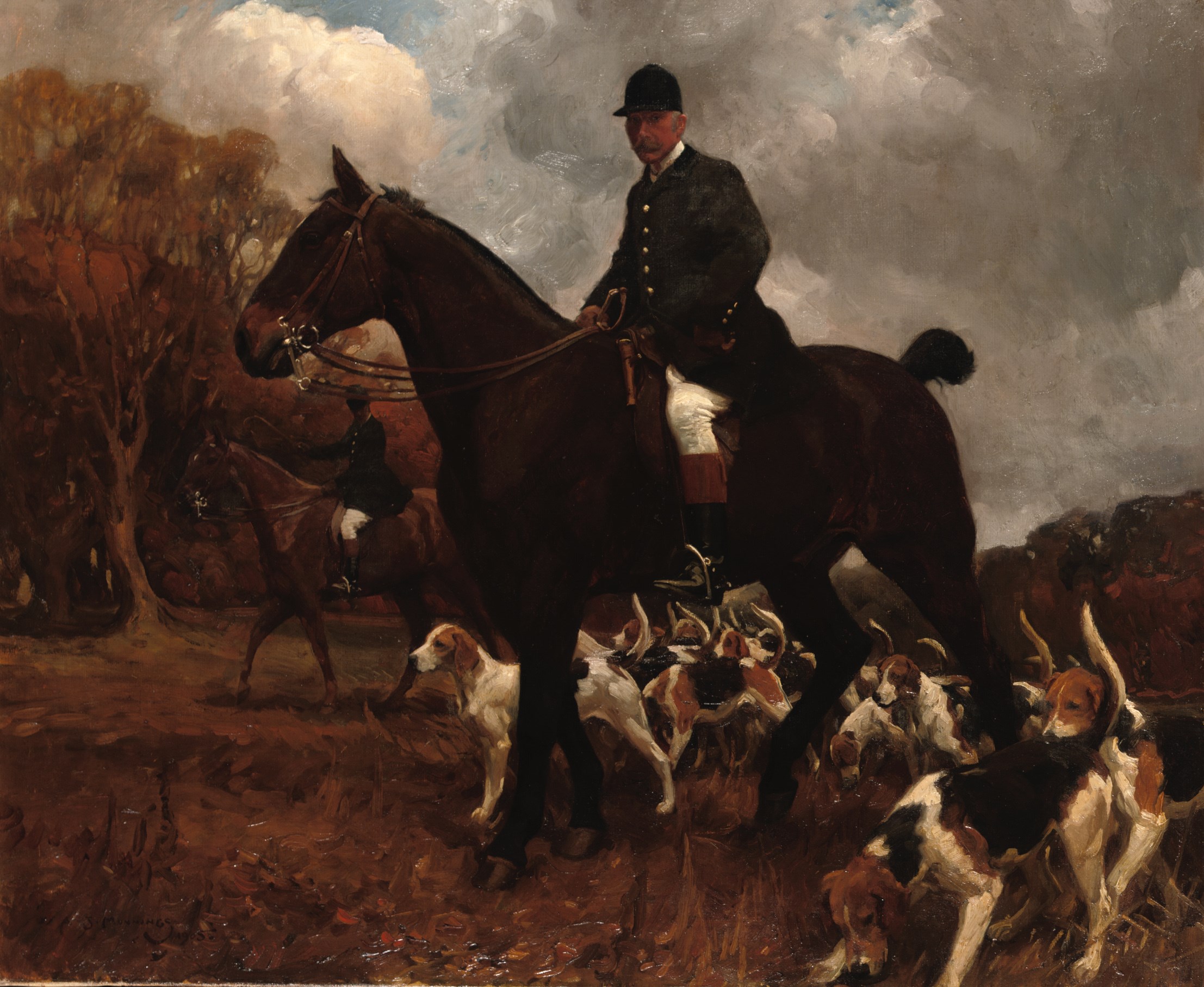 Sir Alfred James Munnings, P.R.A., R.W.S. (1878-1959)