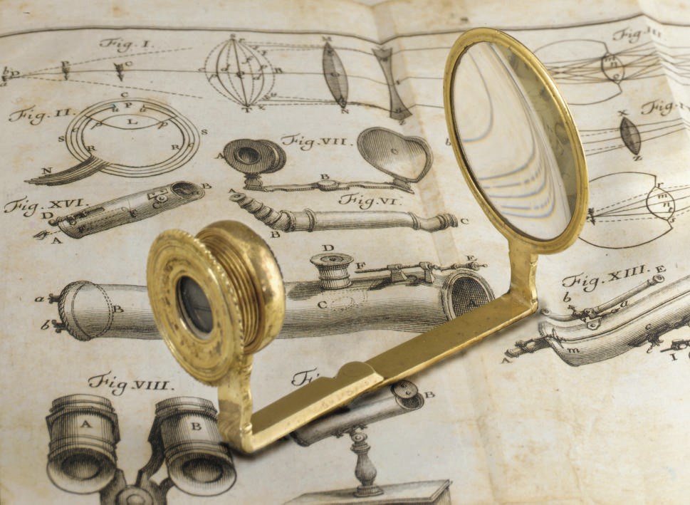 Collapsible Italian Microscope