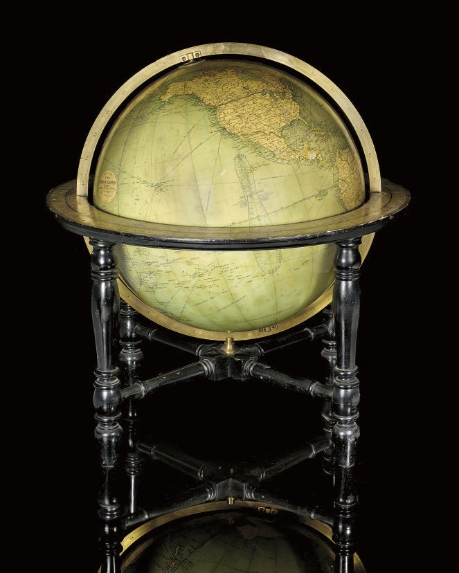 An 18-inch terrestrial globe