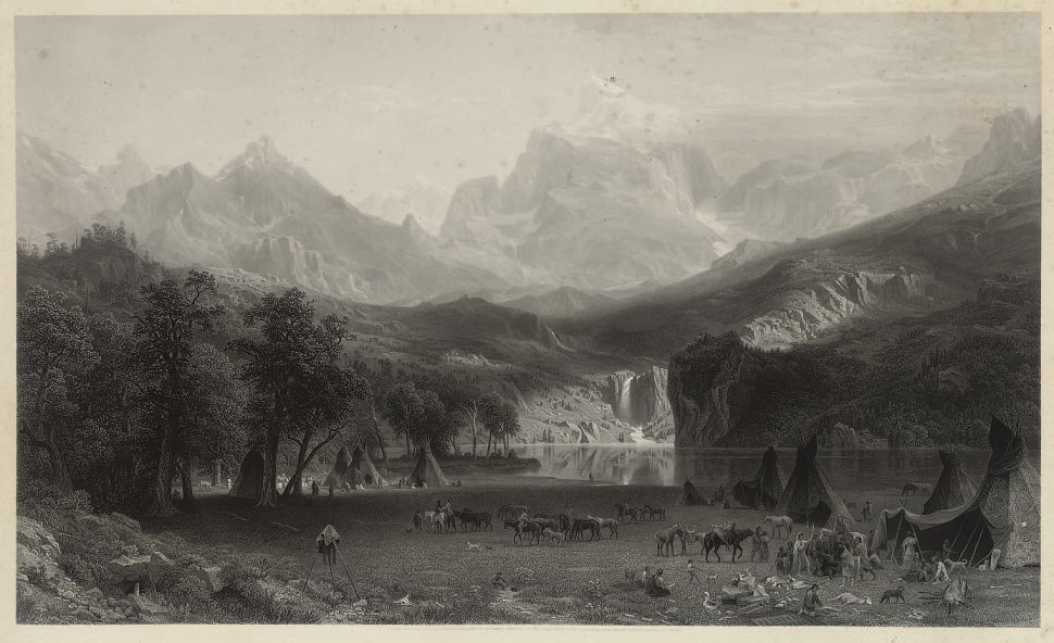James Smillie, after Albert Bierstadt