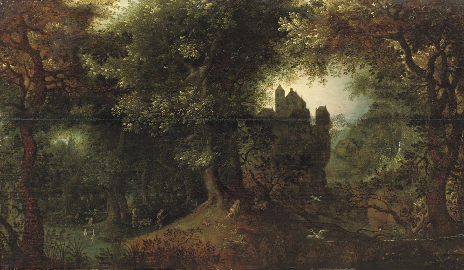 Attributed to Gillis van Coninxloo III (Antwerp 1544-1607 Amsterdam)