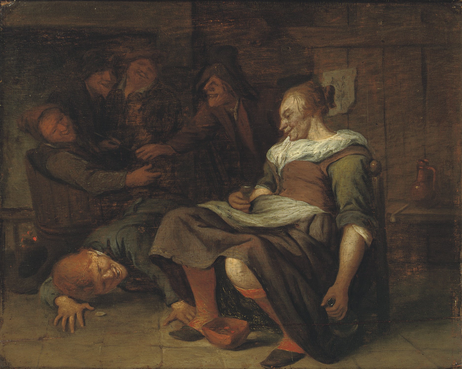 Attributed to Jan Havicksz. Steen (Leiden 1626-1679)