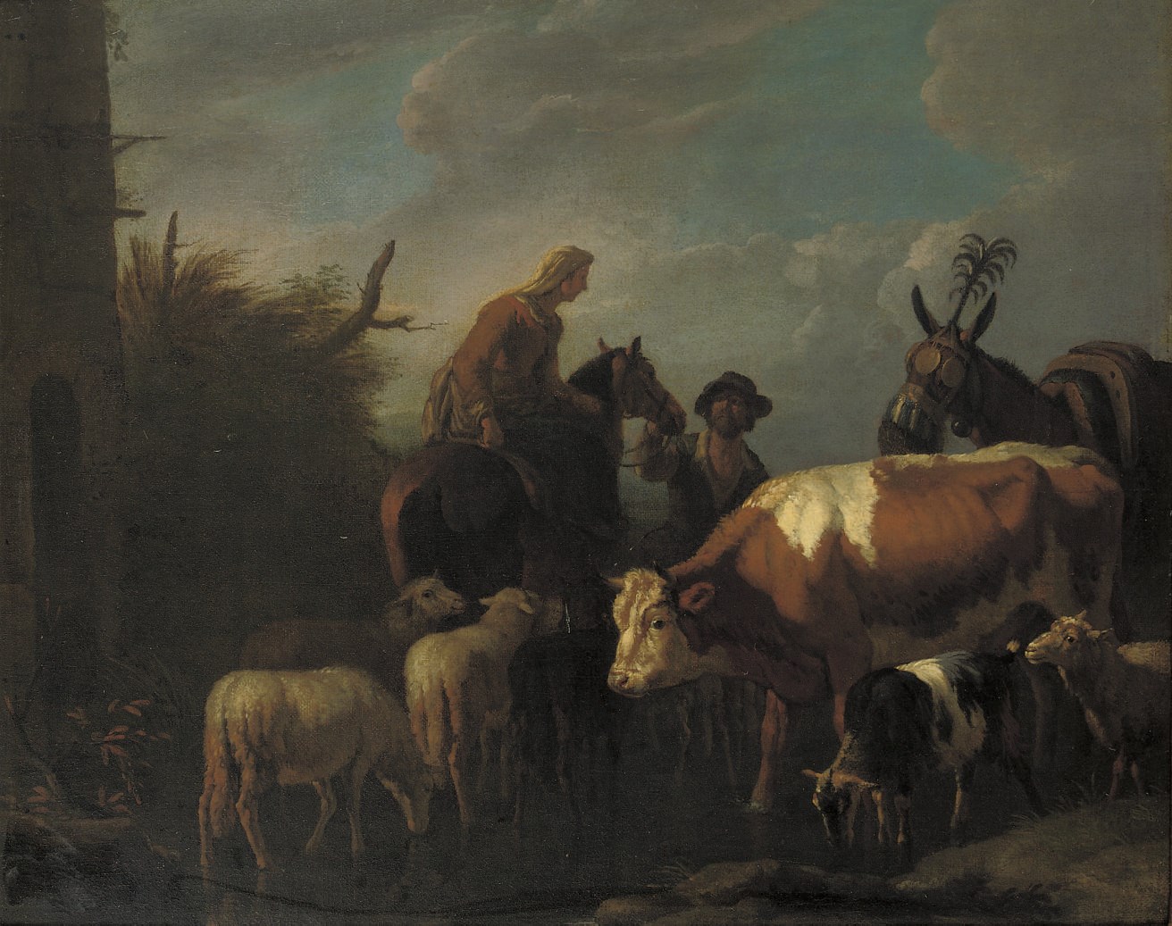 Attributed to Pieter van Bloemen, called lo Standardo (Antwerp 1674-1720)