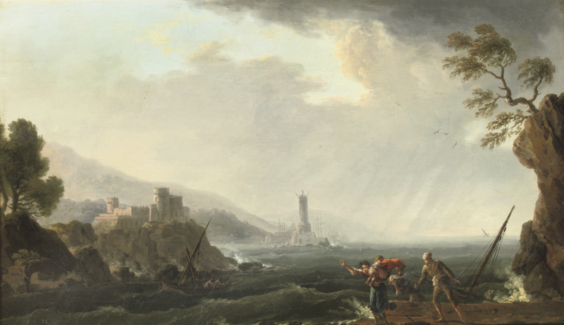 Circle of Claude-Joseph Vernet (Avignon 1714-1789 Paris)