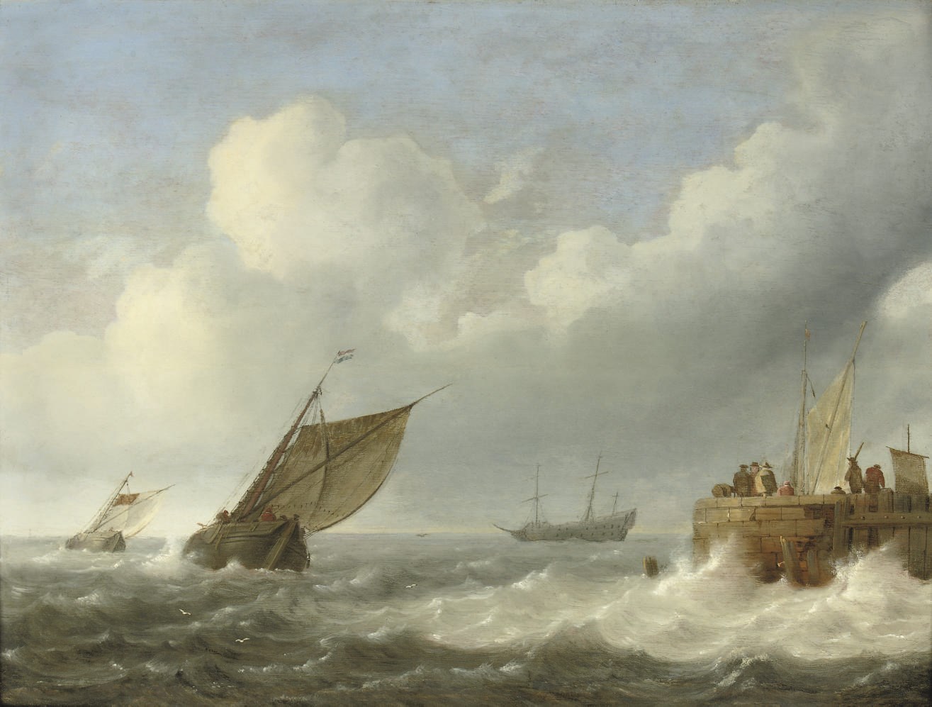 Jan Porcellis (Ghent 1583/5-1632 Zoeterwoude)