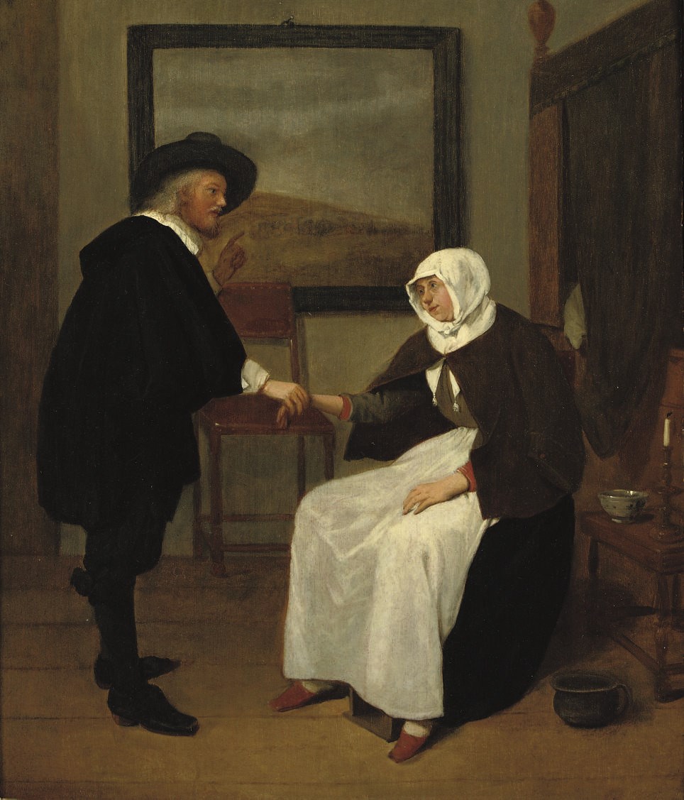 Attributed to Quiringh Gerritsz. van Brekelenkam (Zwammerdam? after 1622-after 1669 Leiden)