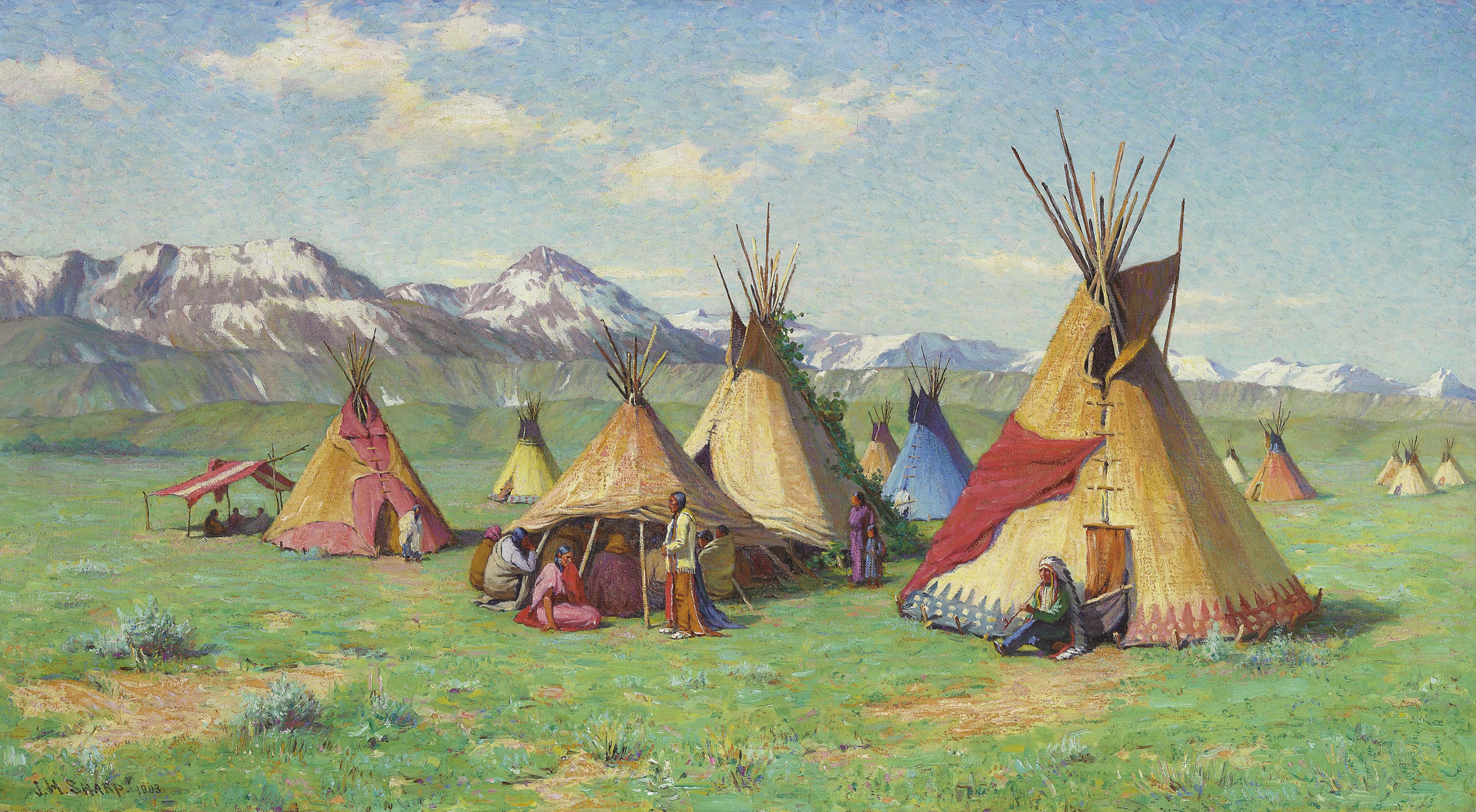 Joseph Henry Sharp (1859-1953)