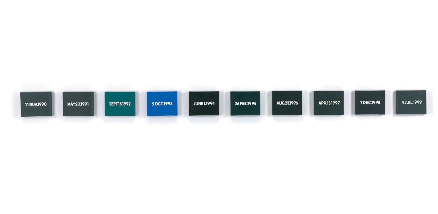 On Kawara 27,534 (May 13, 2008)