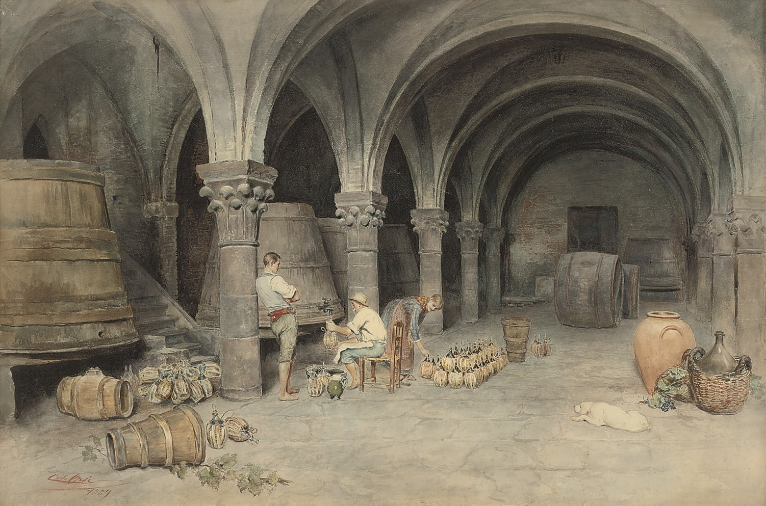 Carlo Ouse (Italian, circa 1889)