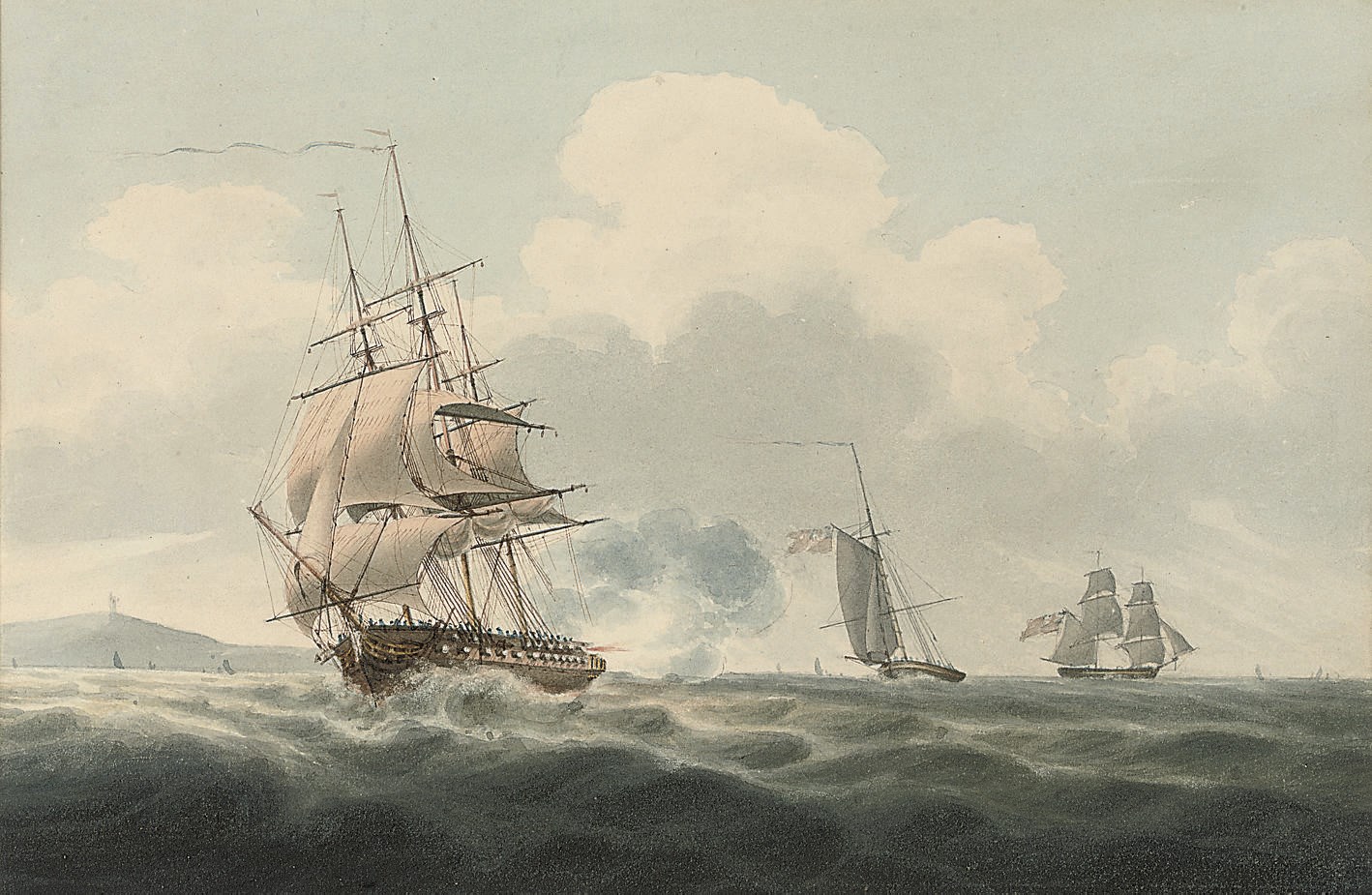Nicholas Pocock, O.W.S. (1740-1821)