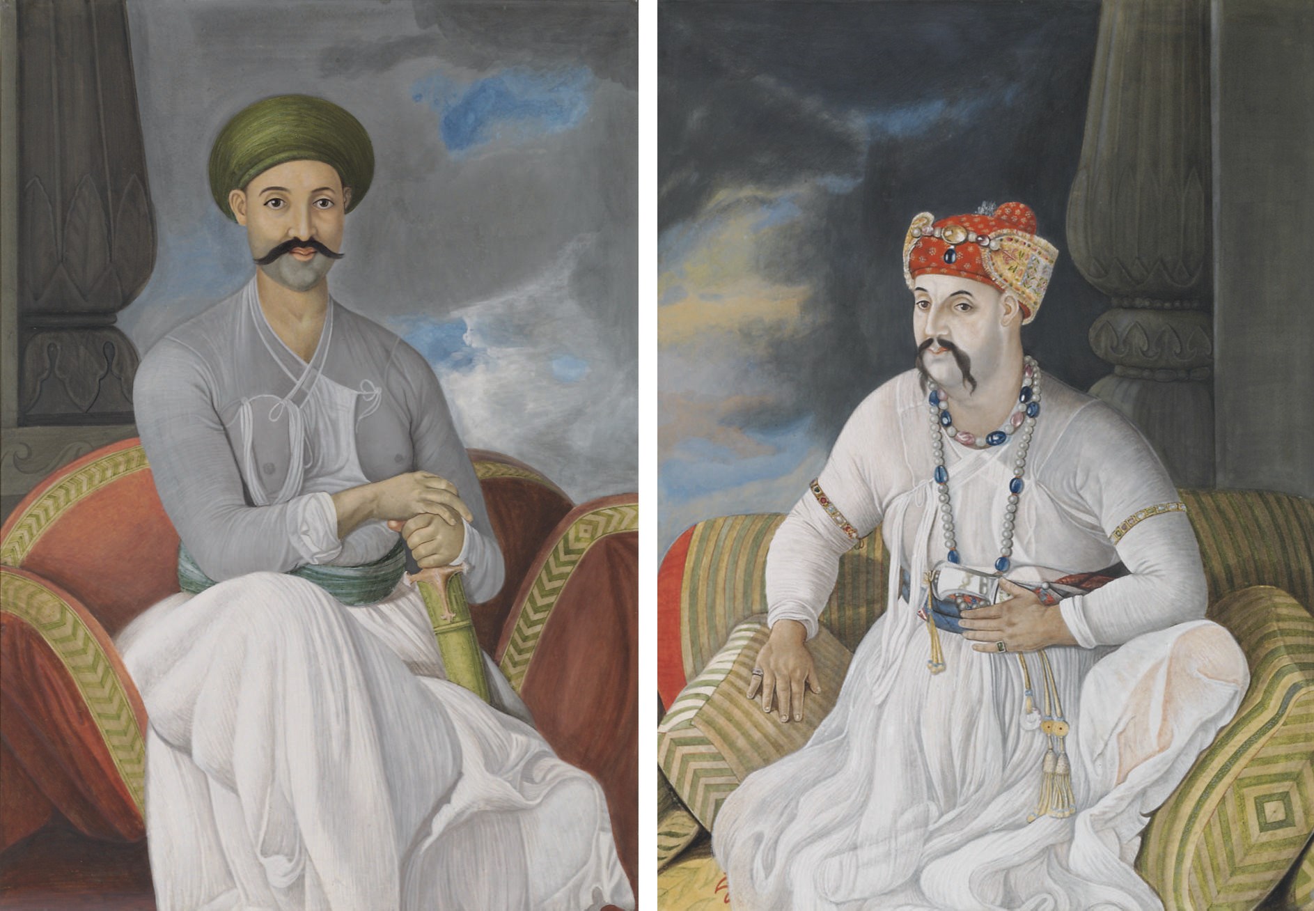 Lucknow artist circa 1785 - 90, after Johann Zoffany, R.A. (1733-1810), and Charles Smith (1749-1824)