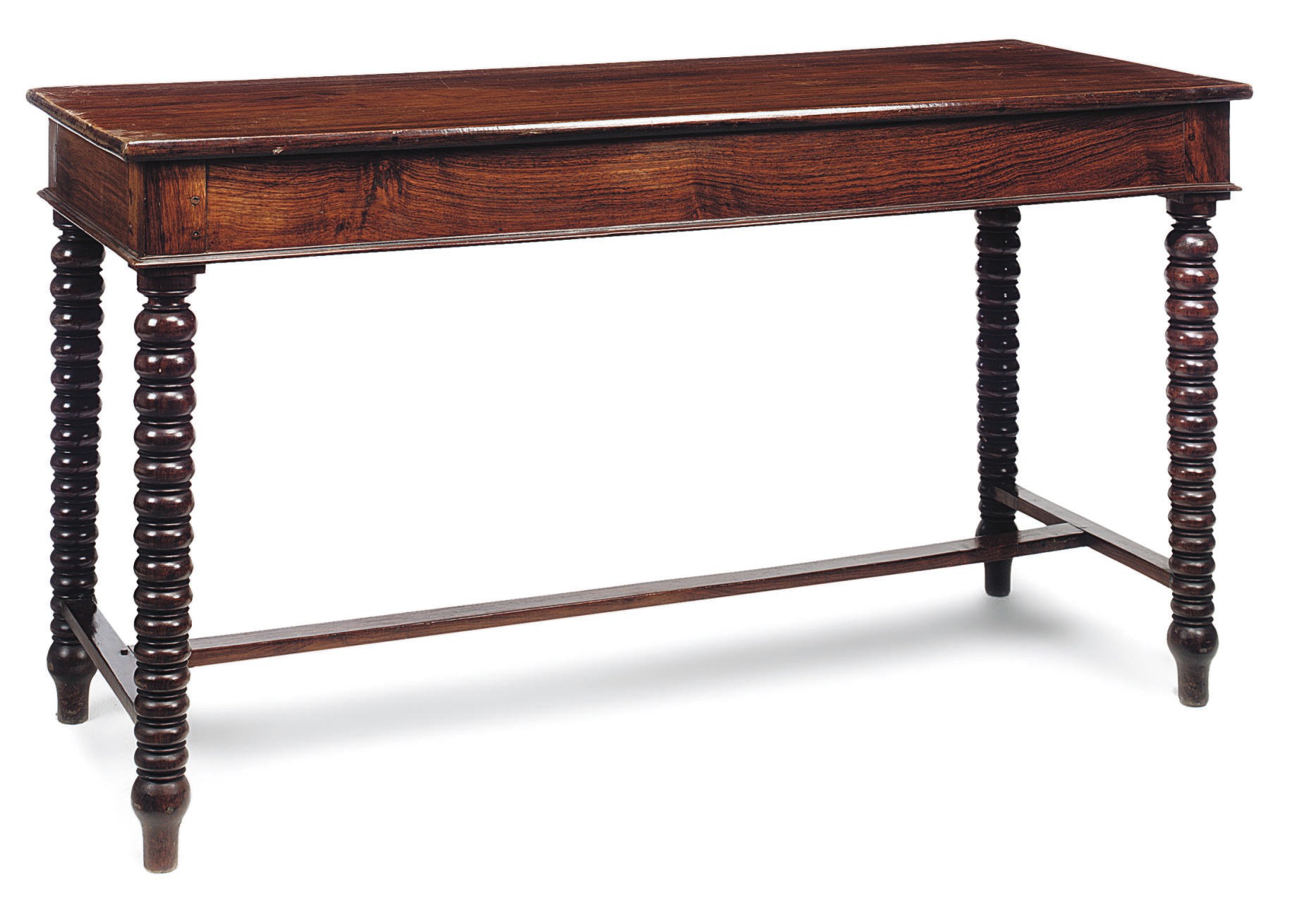 AN ANGLO-INDIAN PADOUK CENTRE TABLE