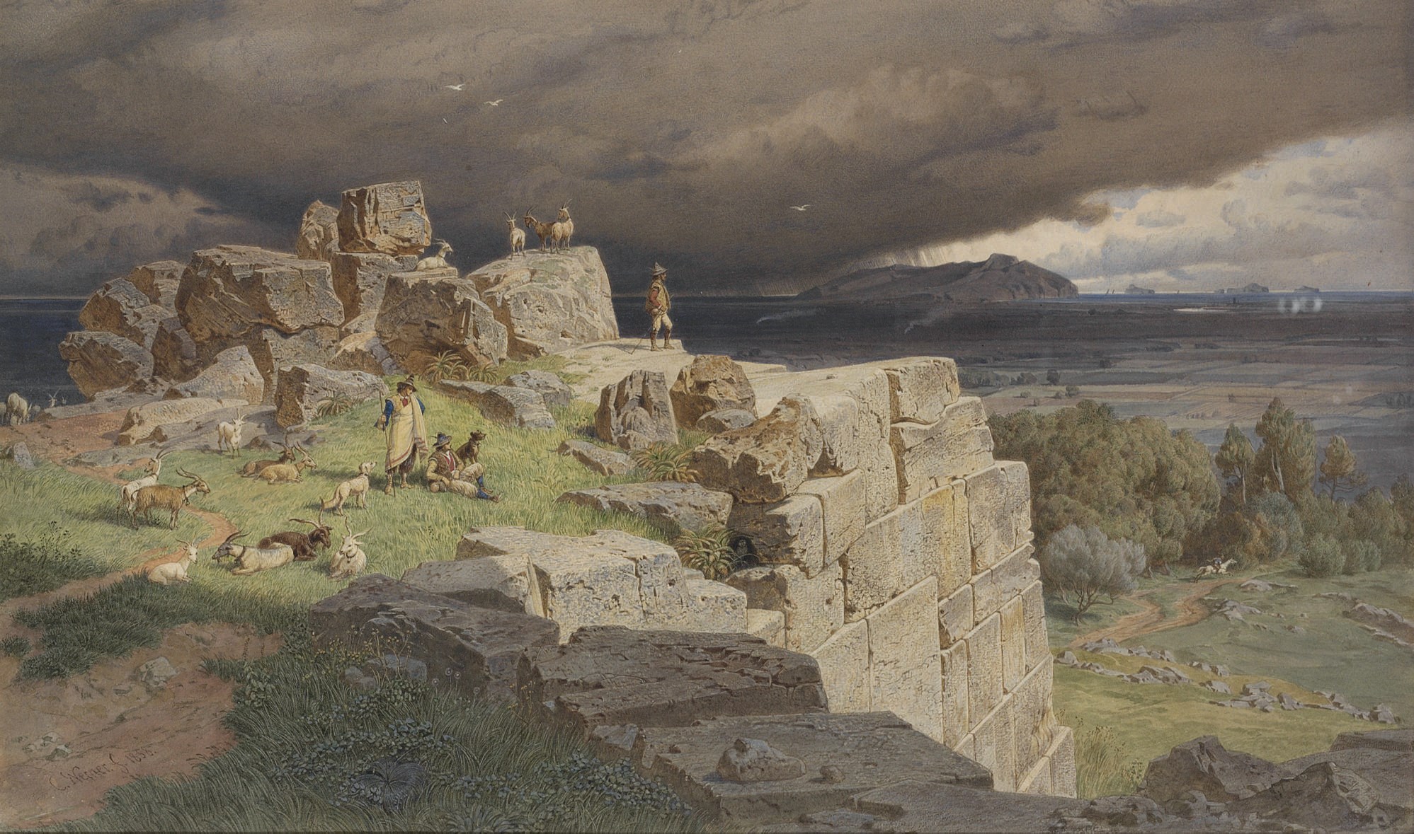 Carl Frederich Heinrich Werner (German, 1808-1894)