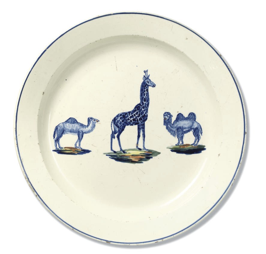 A CONTINENTAL CREAMWARE CHARGER