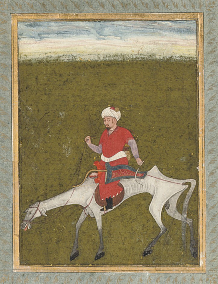 THE MULLAH NASIR AL-DIN ON HORSEBACK
