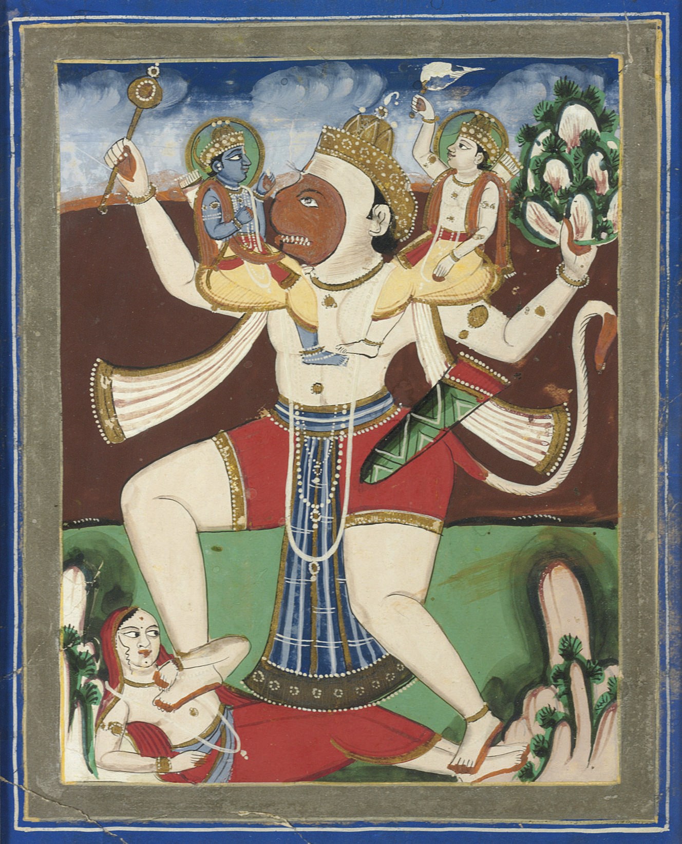 The Cosmic Form of Hanuman