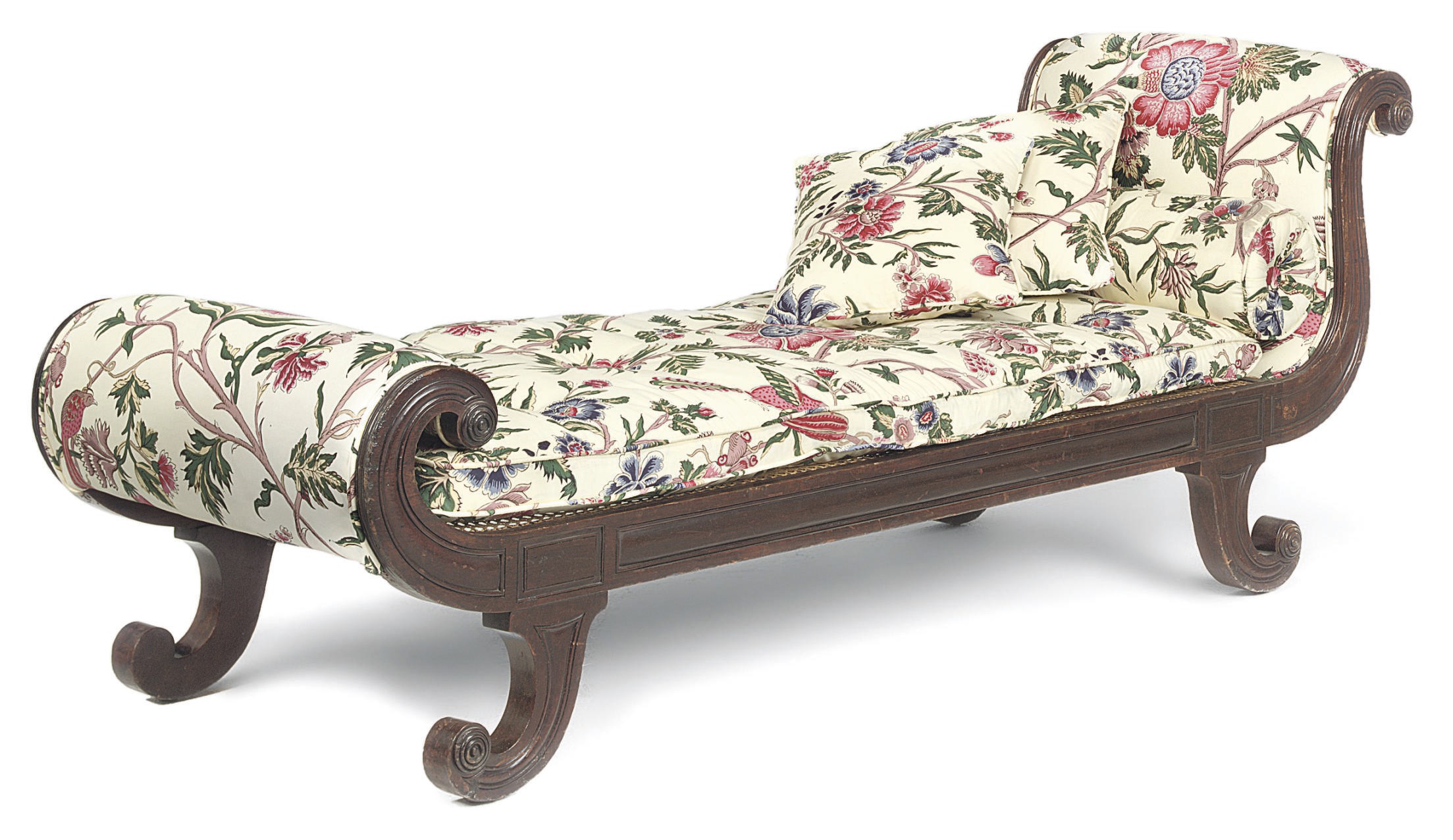 A REGENCY MAHOGANY DAYBED