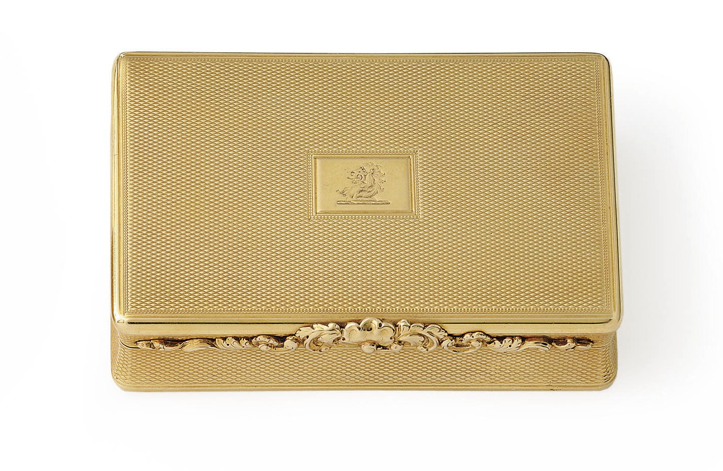 A GEORGE IV GOLD PRESENTATION SNUFFBOX