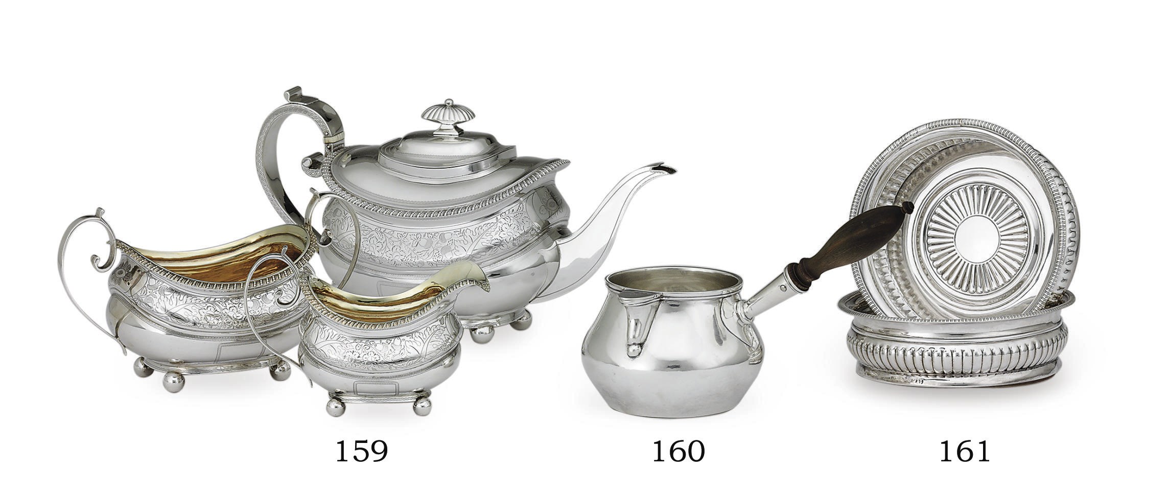 AN INDIAN COLONIAL SILVER BRANDY WARMER