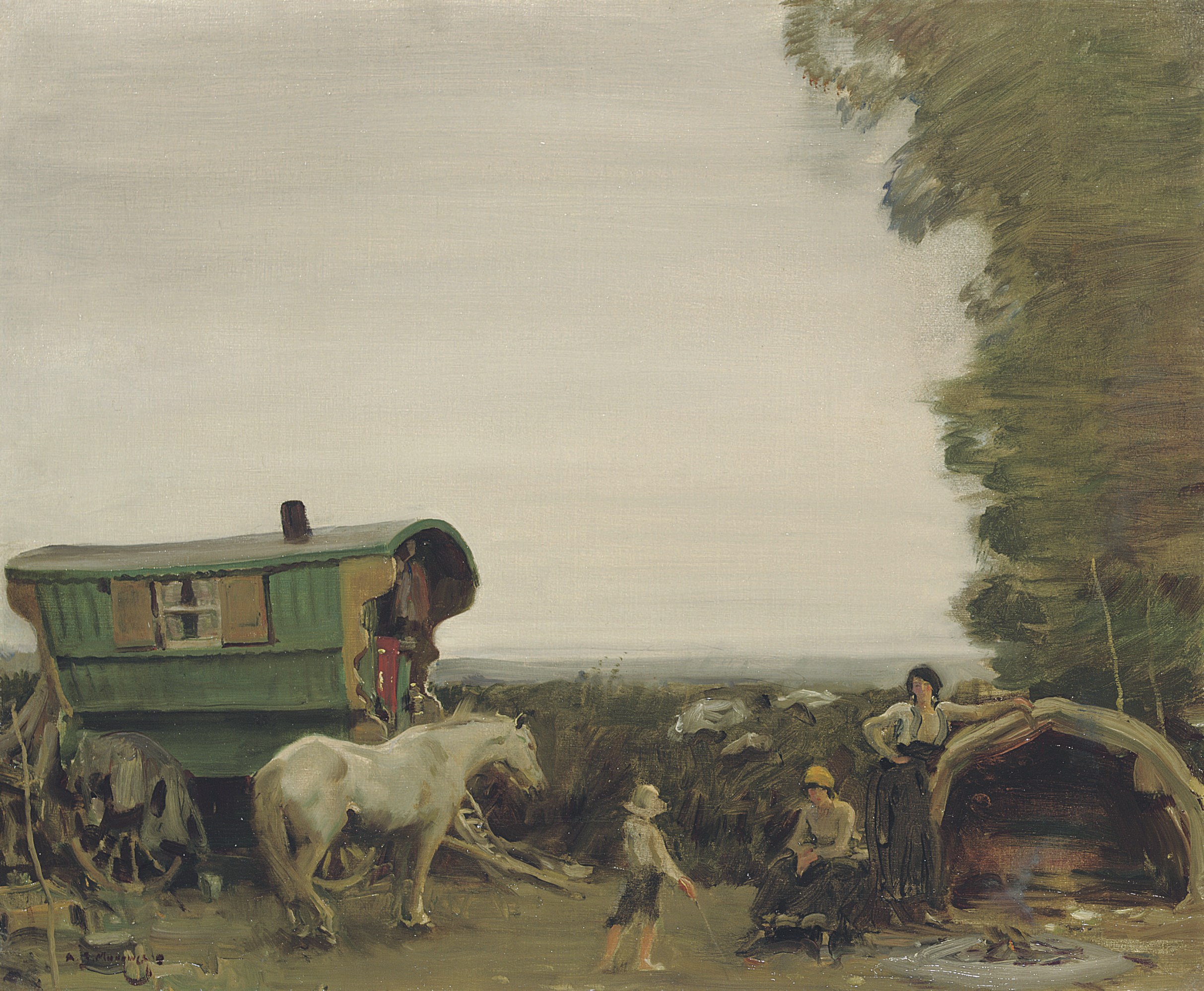Sir Alfred James Munnings, P.R.A., R.W.S. (1878-1959)