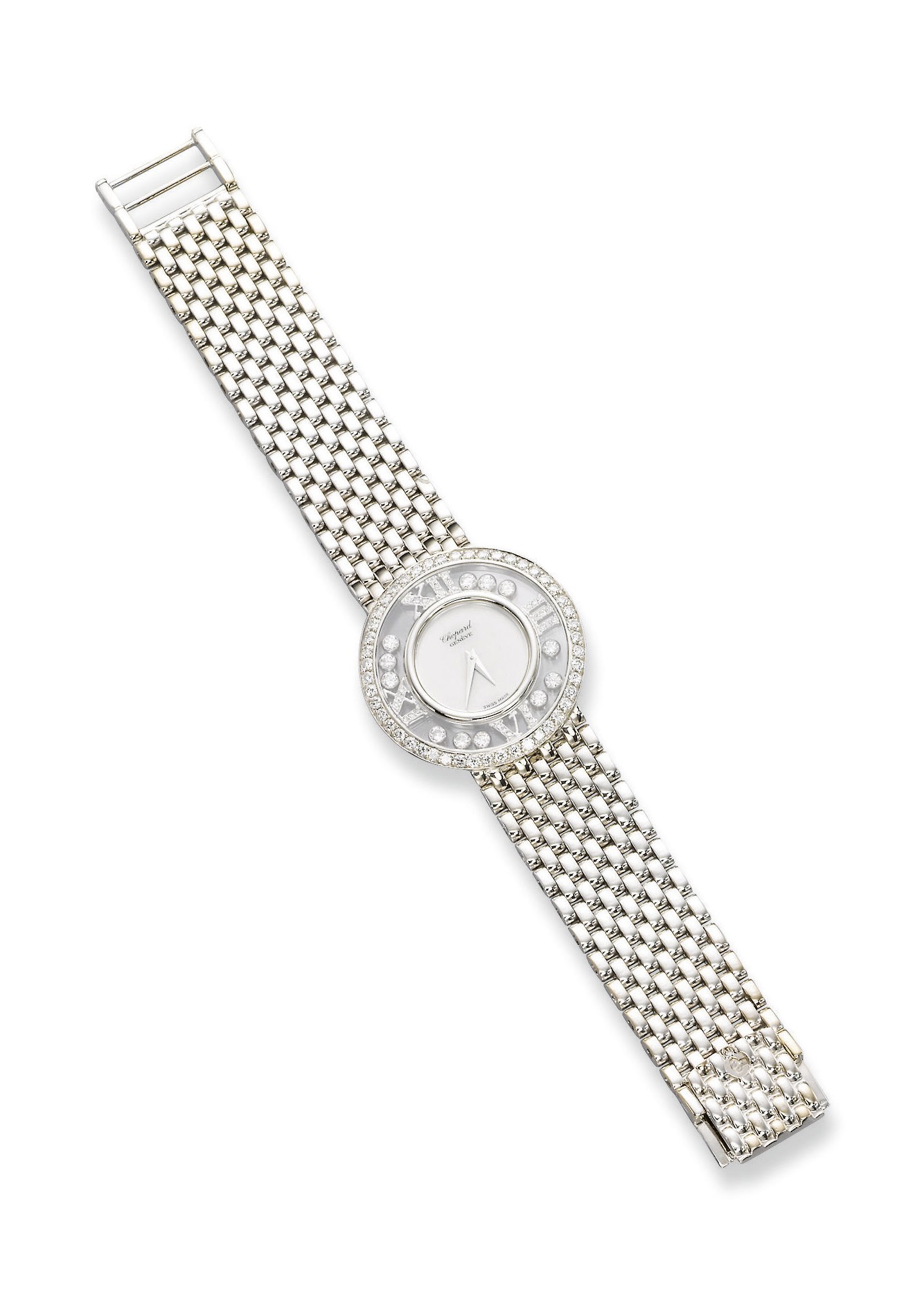 A LADY'S 'HAPPY DIAMOND' WRISTWATCH, BY CHOPARD
