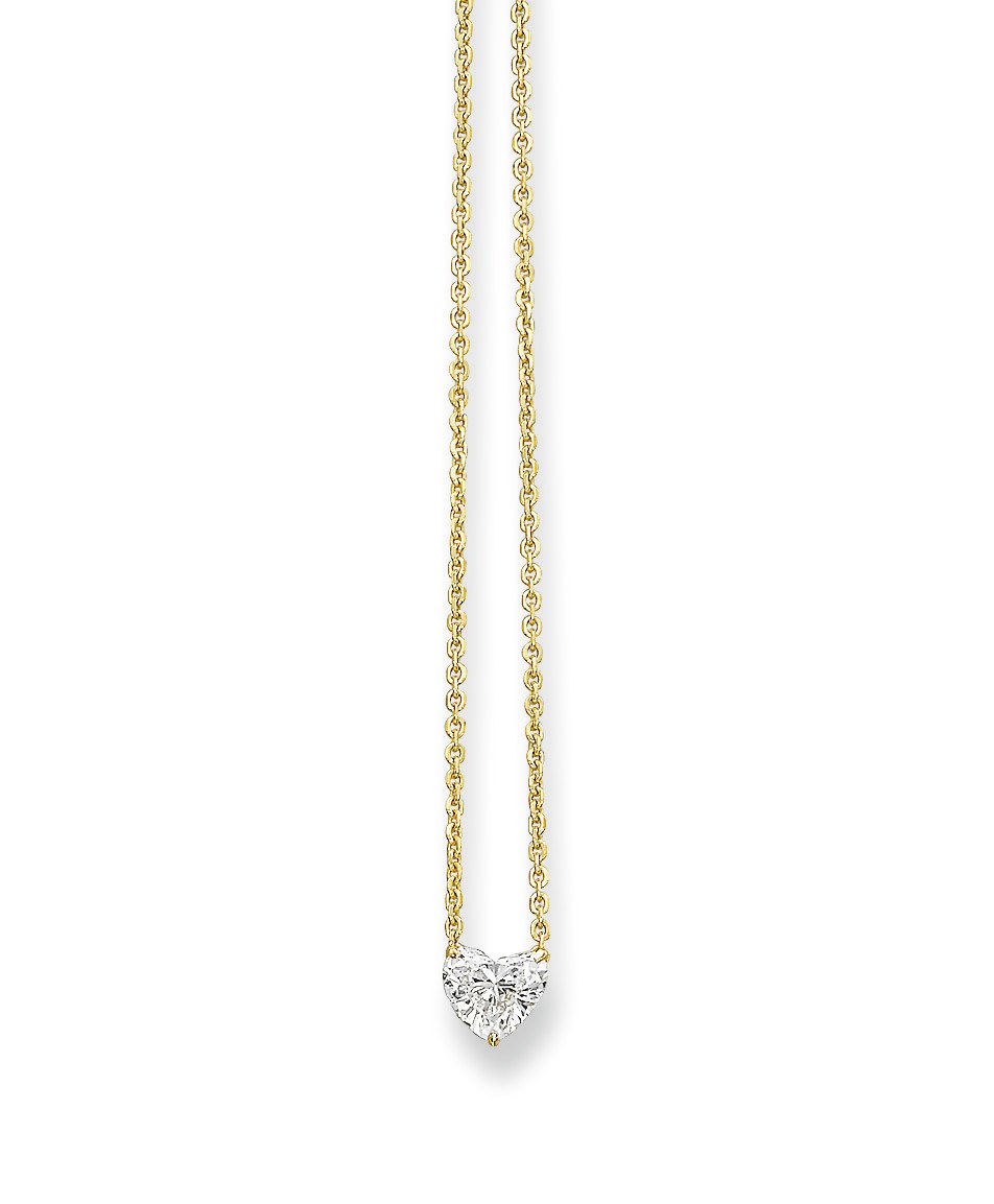 A DIAMOND PENDENT NECKLACE