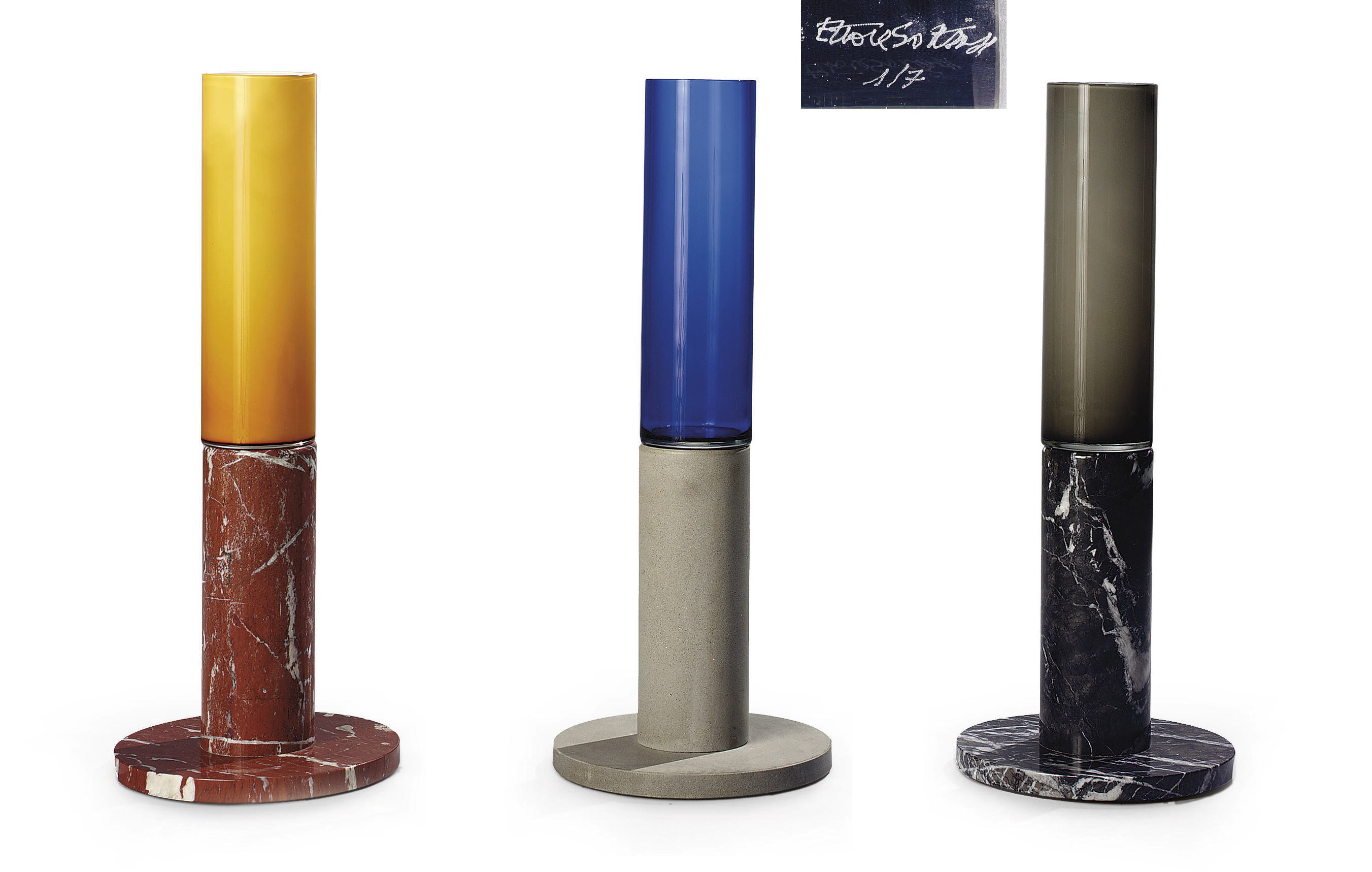 ETTORE SOTTSASS (1917-2007) POUR LA GALERIE MARINA BAROVIER, VENISE ET LA GALERIE BISCHOFBERGER, ZURICH