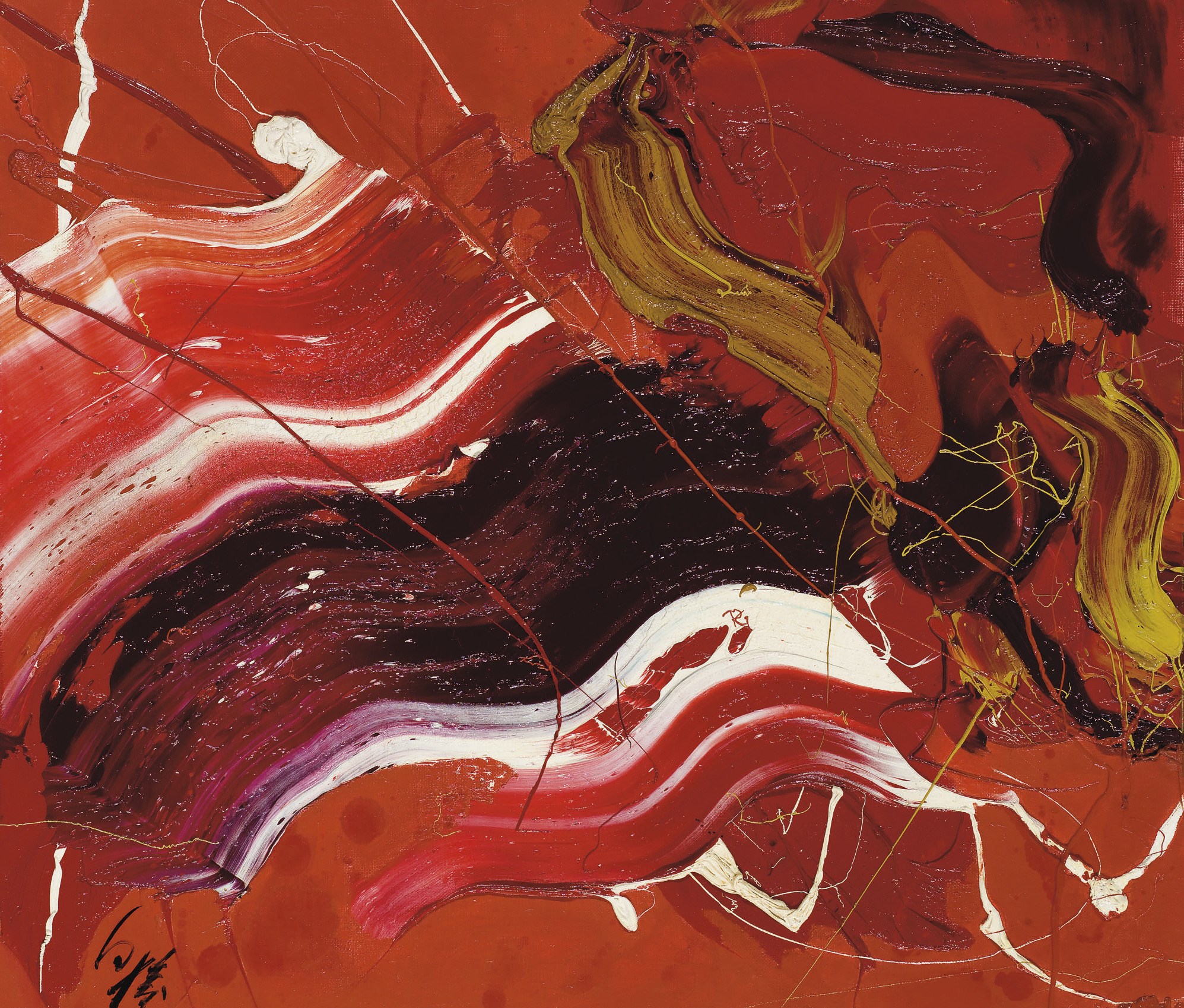 KAZUO SHIRAGA (1924-2008)