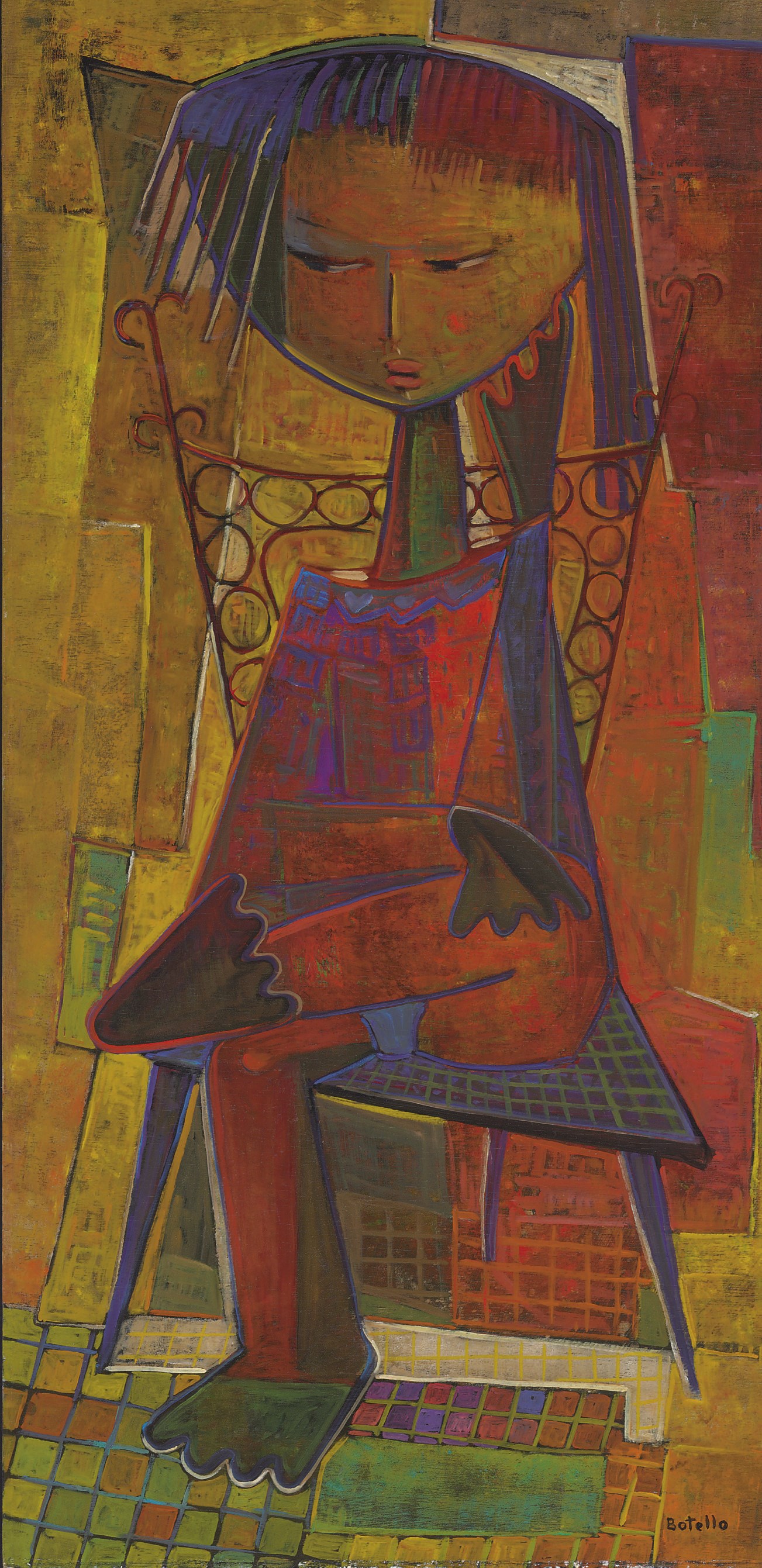 Angel Botello (Puerto Rican 1913-1986)