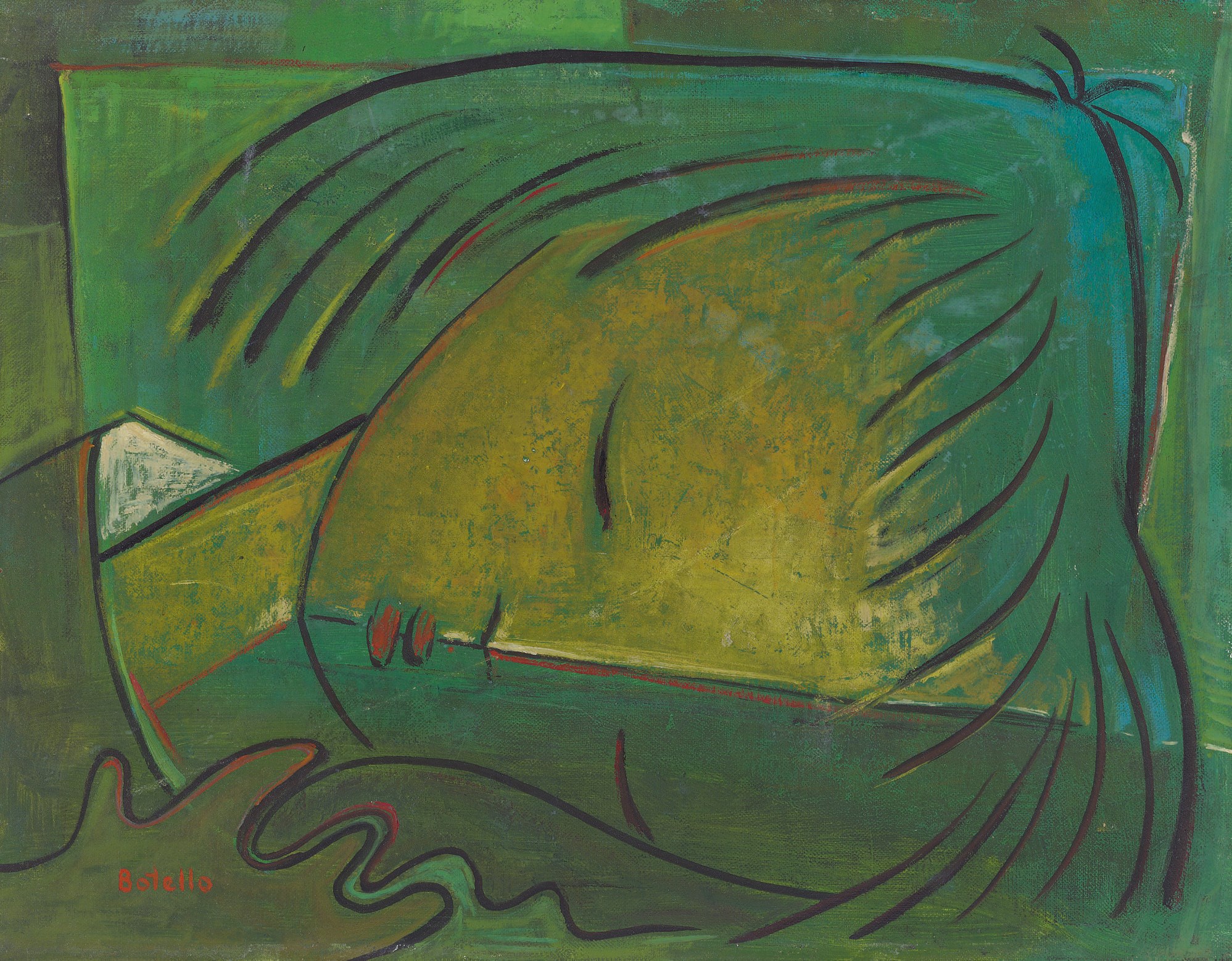Angel Botello (Puerto Rican 1913-1986)