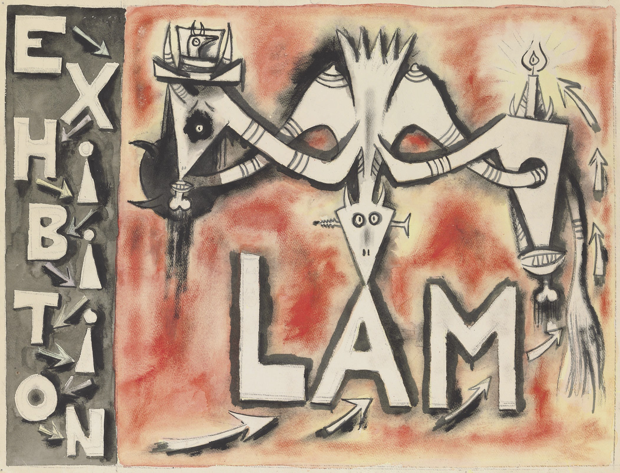 Wifredo Lam (Cuban 1902-1982)