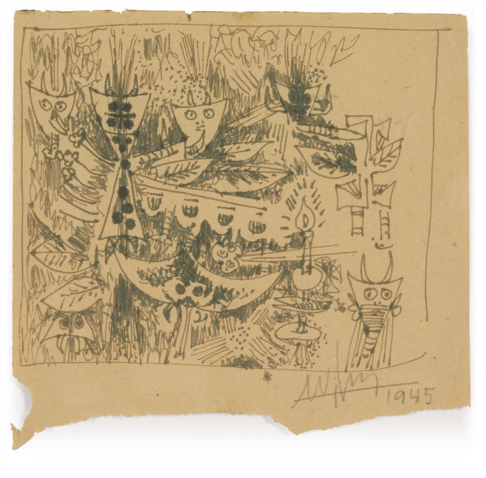 Wifredo Lam (Cuban 1902-1982)