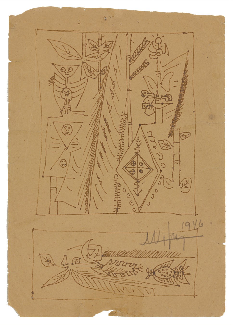 Wifredo Lam (Cuban 1902-1982)