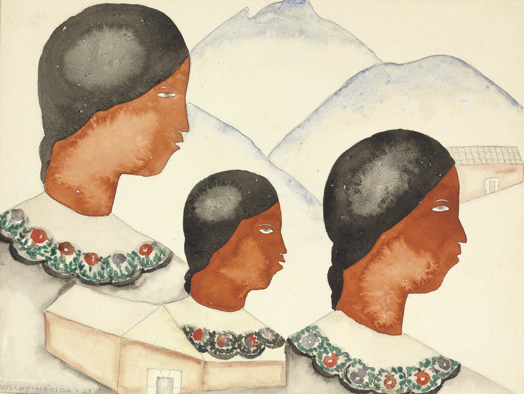 Carlos Mérida (Guatemalan 1891-1994)