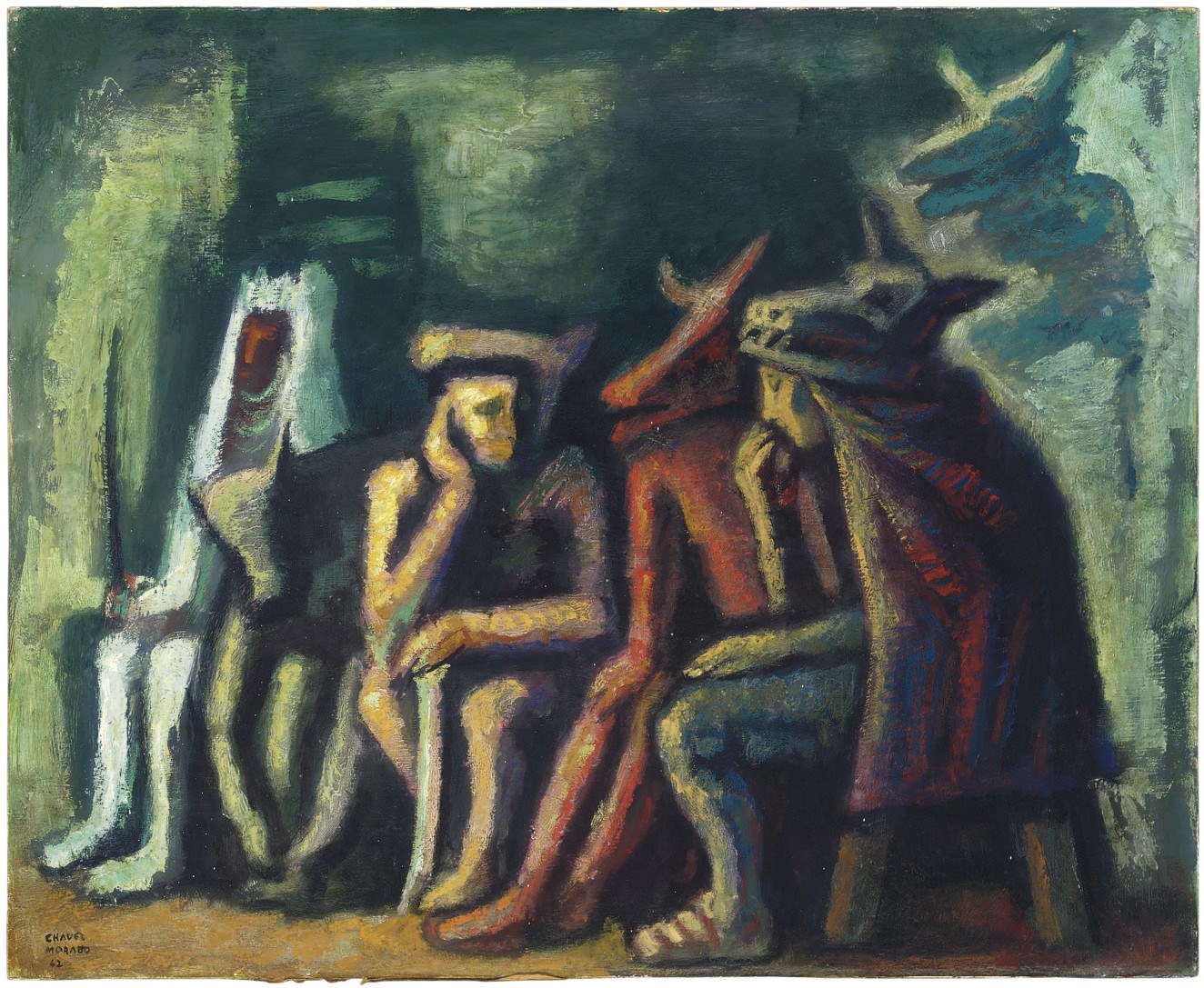Jose Chavez Morado (Mexican 1909-2002)