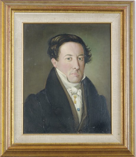 Attributed to Jose Maria Estrada (Mexican, 1810-1865)