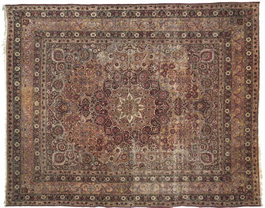 A LAVAR KIRMAN CARPET,