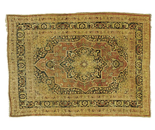 A TABRIZ RUG,