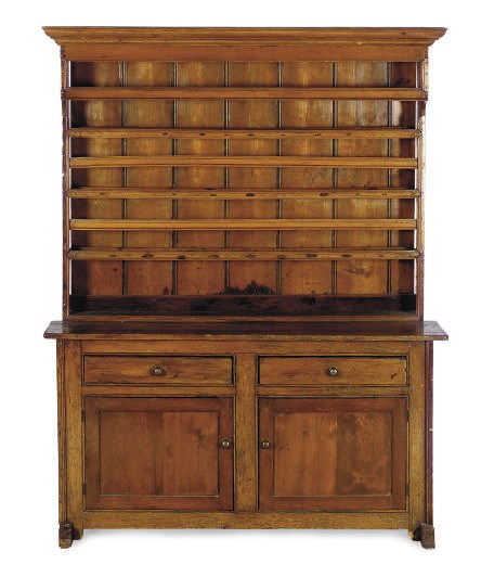 A PROVINCIAL PINE DRESSER,
