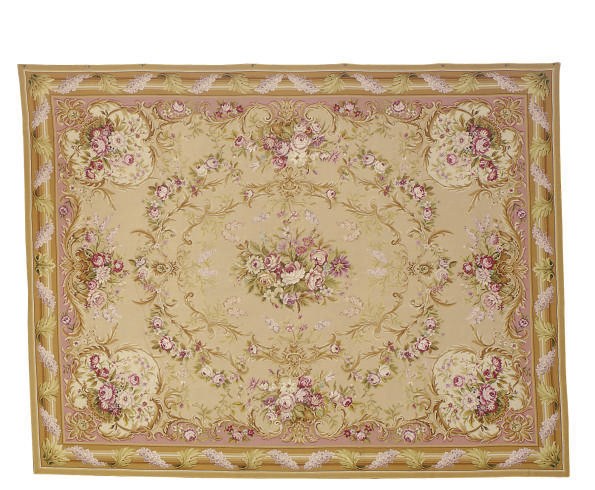 A CHINESE NEEDLEPOINT CARPET,