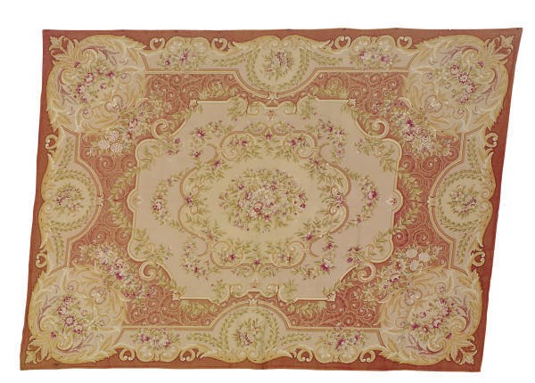 A CHINESE NEEDLEPOINT CARPET,