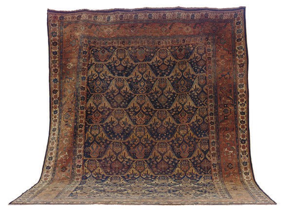 A BIDJAR CARPET,