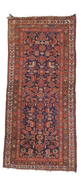 A HAMADAN RUG,