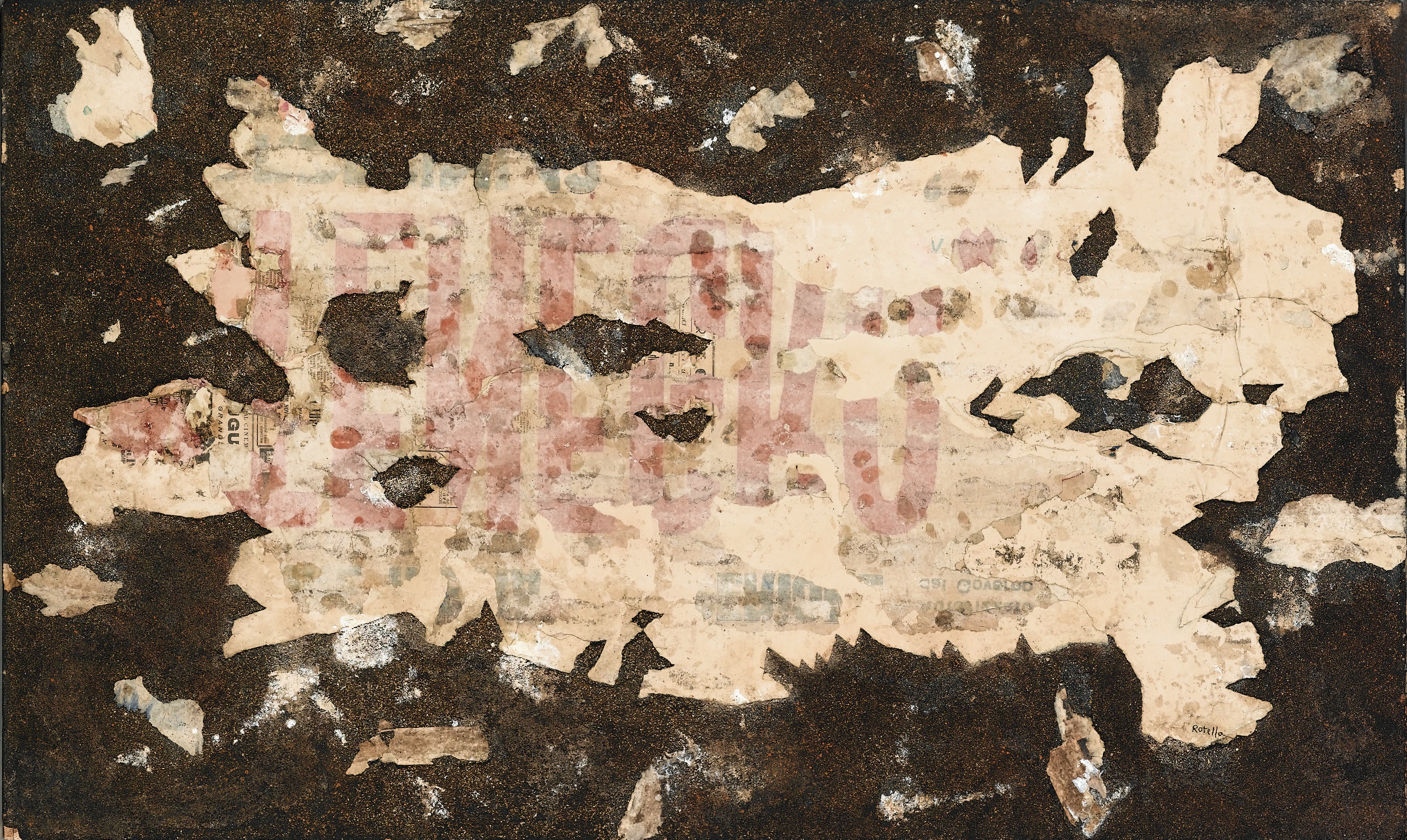 Mimmo Rotella (1918-2006)