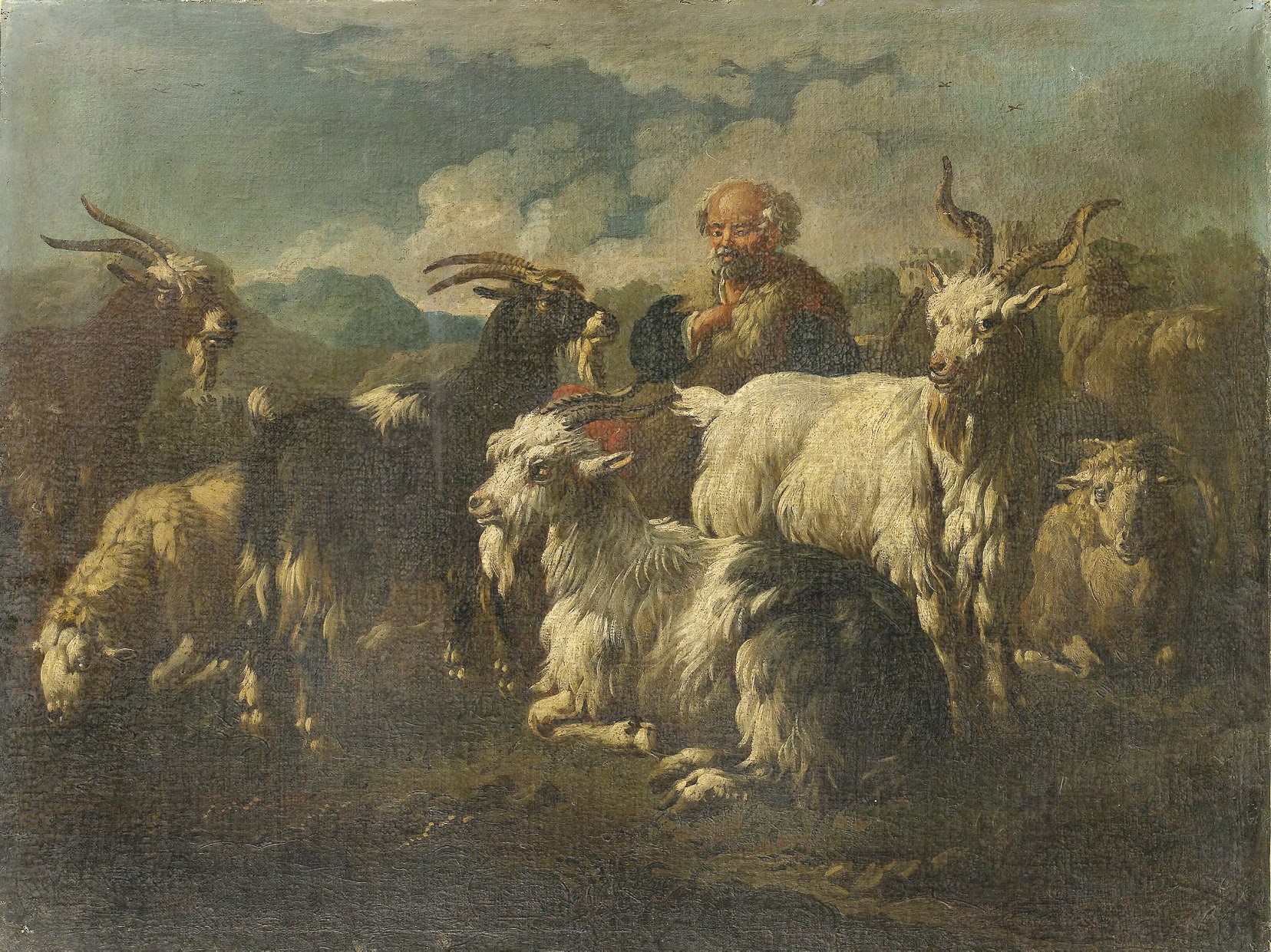 Philip Peter Roos, Rosa da Tivoli (Francoforte sul Meno 1657-1706 Roma)
