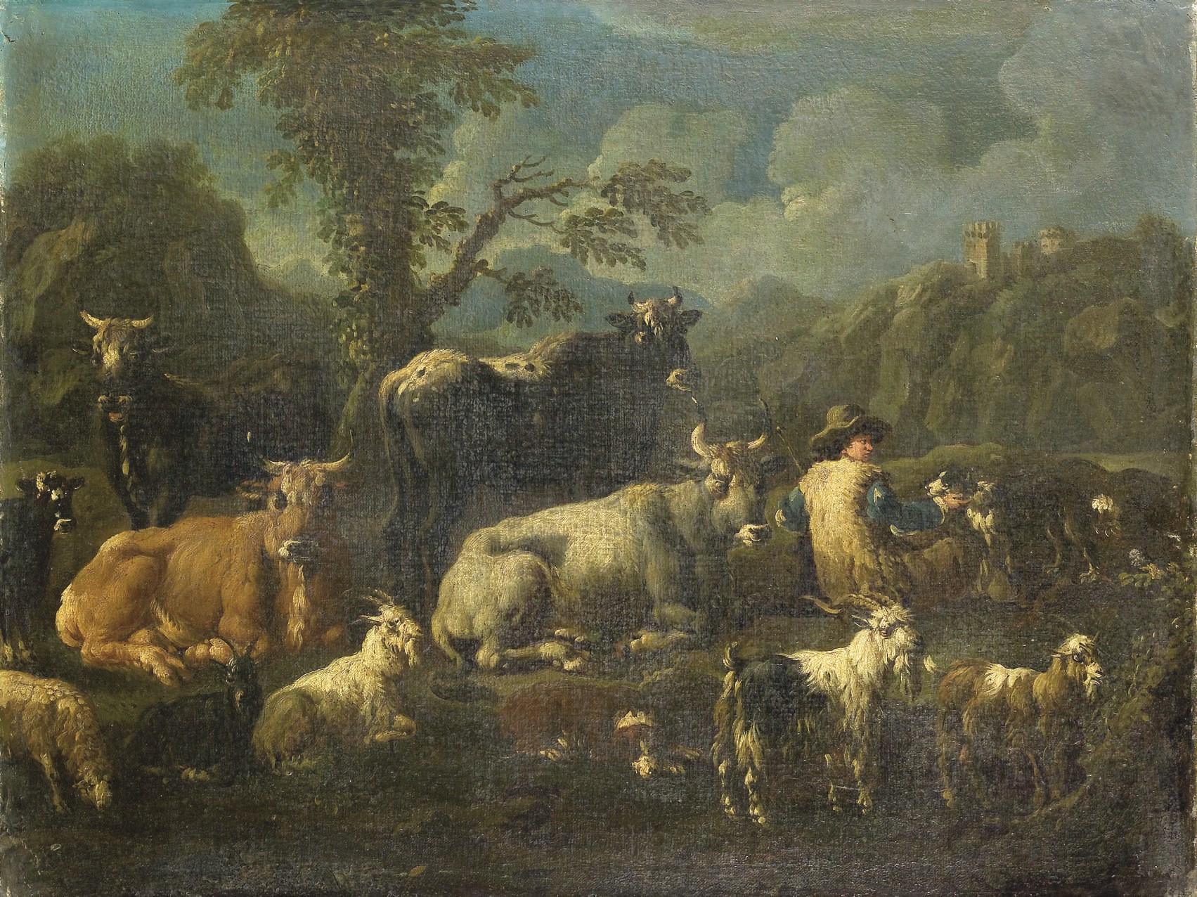 Jacob Roos, Rosa da Napoli (Roma 1682-1730)