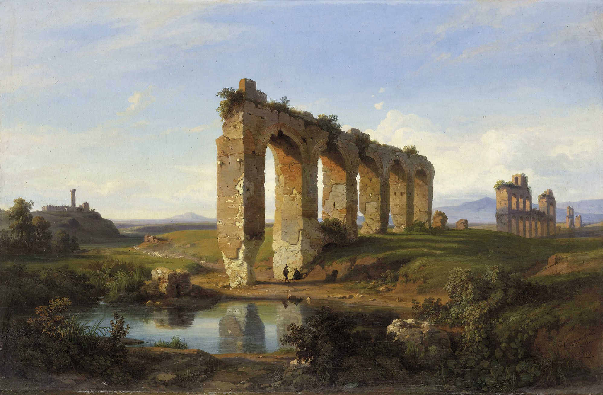 Franz Knebel, il Giovane (La Sarraz 1809-1877 Roma)