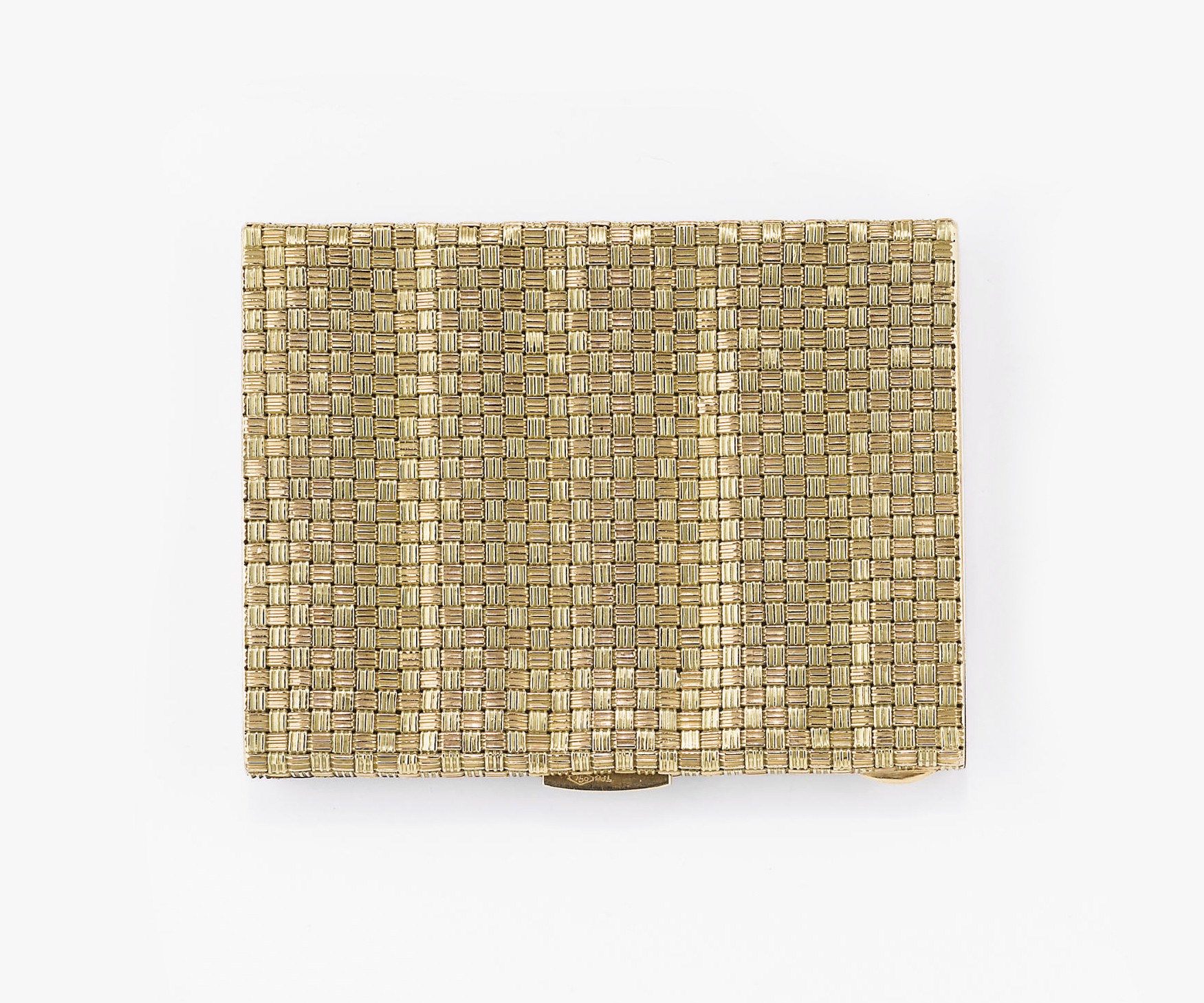 PORTASIGARETTE IN ORO BICOLORE