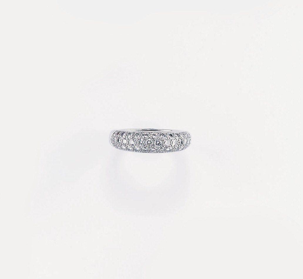 FEDINA IN PLATINO E BRILLANTI, FIRMATA CARTIER
