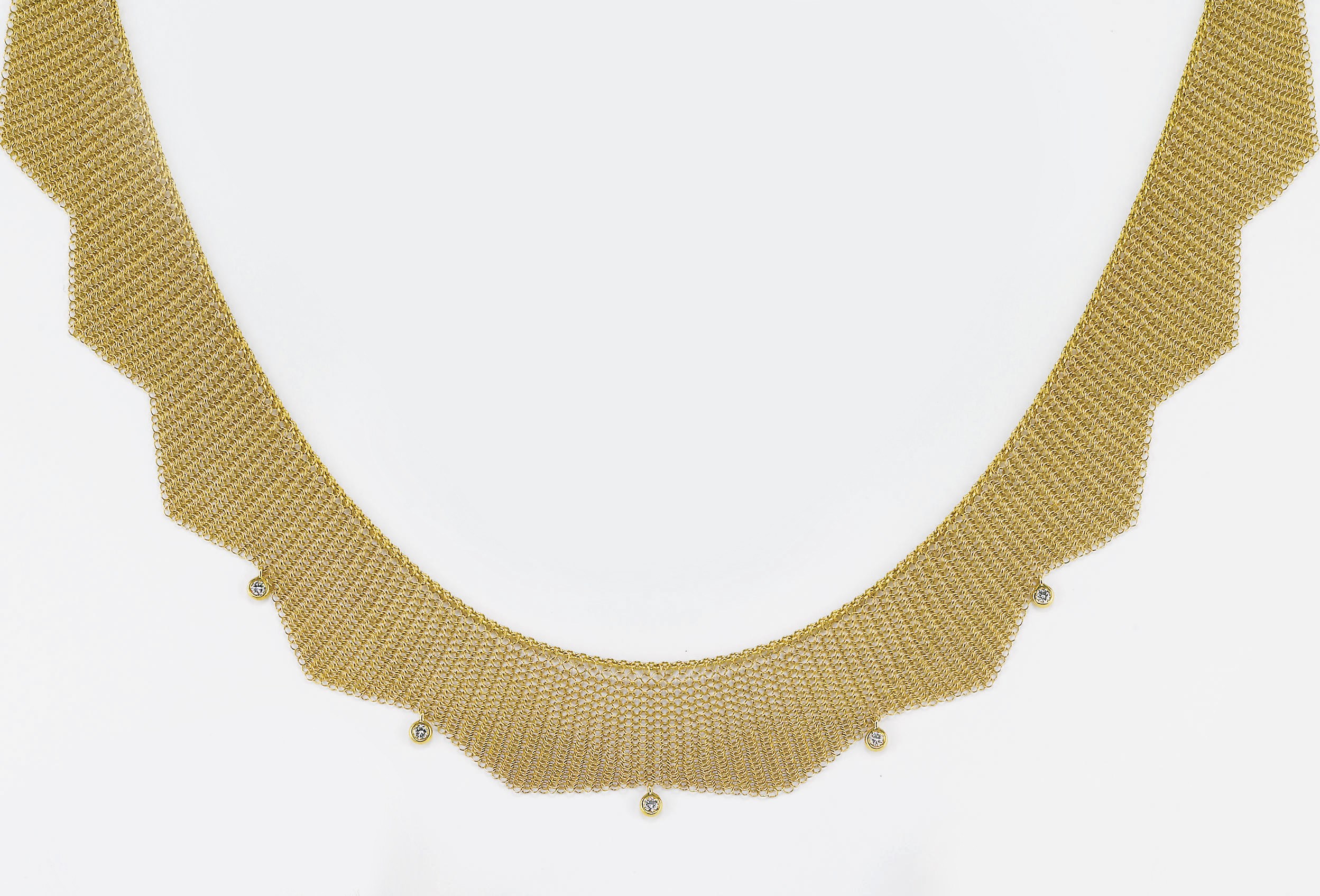 COLLANA IN ORO E DIAMANTI, FIRMATA PERETTI T&CO